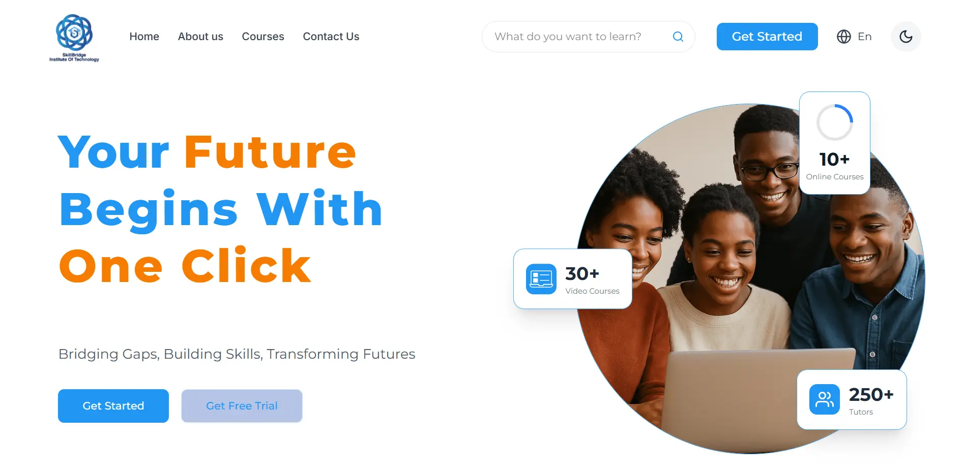 SkillBridge E-learning Platform